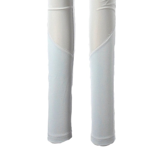 Zella Nordstrom Activewear Light Gray Abstract Print Mesh Leggings Size XL - Picture 6 of 13